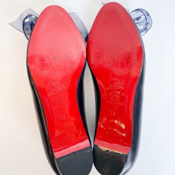 Authentic CHRISTIAN LOUBOUTIN Ballet Bow Flats - Picture 7 of 8